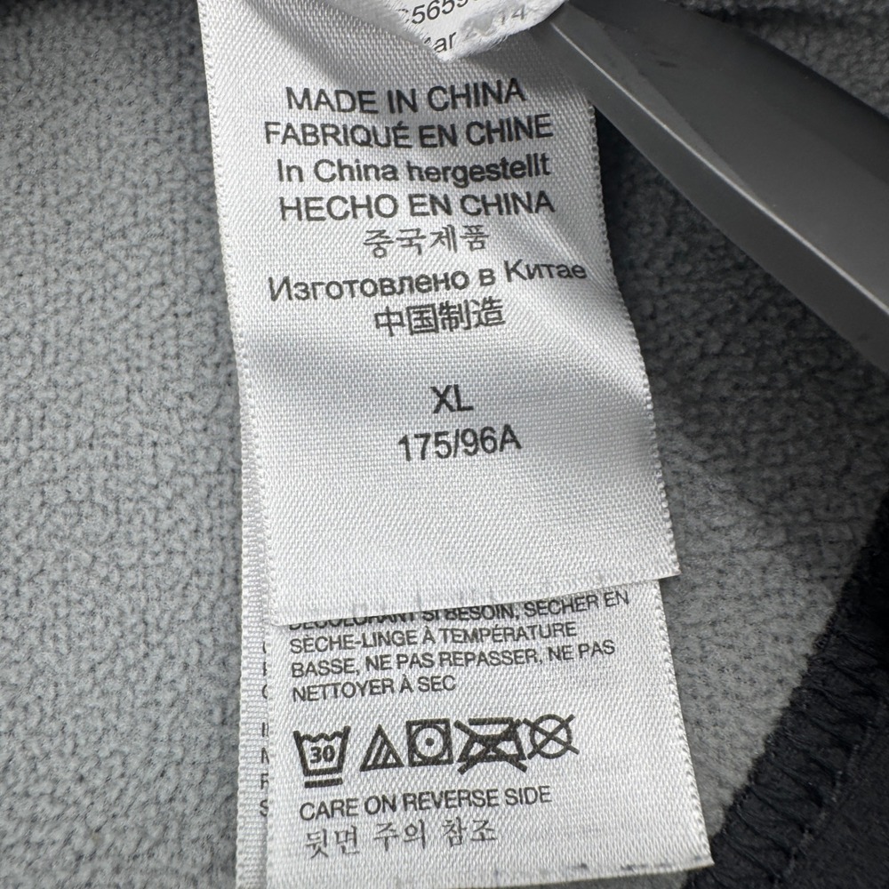 Marmot Full Zip Fleece Jacket Womens XL Grey Space Dye Mock Neckyy C56590 - Picture 6 of 14